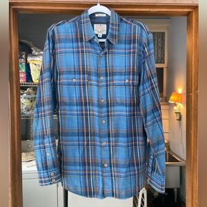 Lucky Brand Men’s Flannel Button Down Shirt Size Small